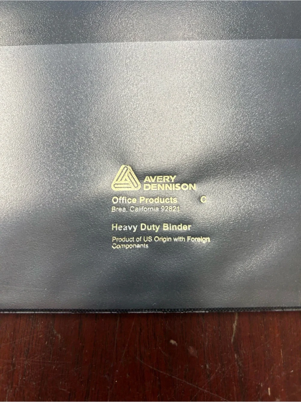 Avery heavy duty D ring binder black  4 inches